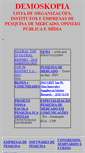 Mobile Screenshot of demoskopia.com.br